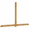Ekena Millwork Eugene Rough Sawn Timber Gable Bracket, Western Red Cedar, 108"W x 63"H x 2"D x 4"F, 14/12 Pitch GBW108X63X0204EUG00RWR - alternate 3